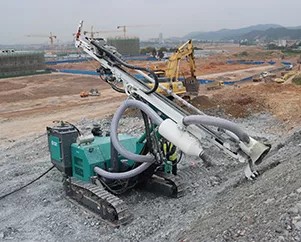 黃山孔山重工KS168潛孔鉆機 工程設計中的高效鉆孔利器
